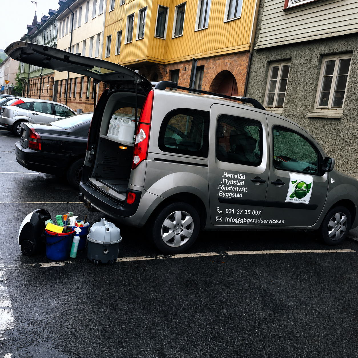 Flyttstäd Götebor