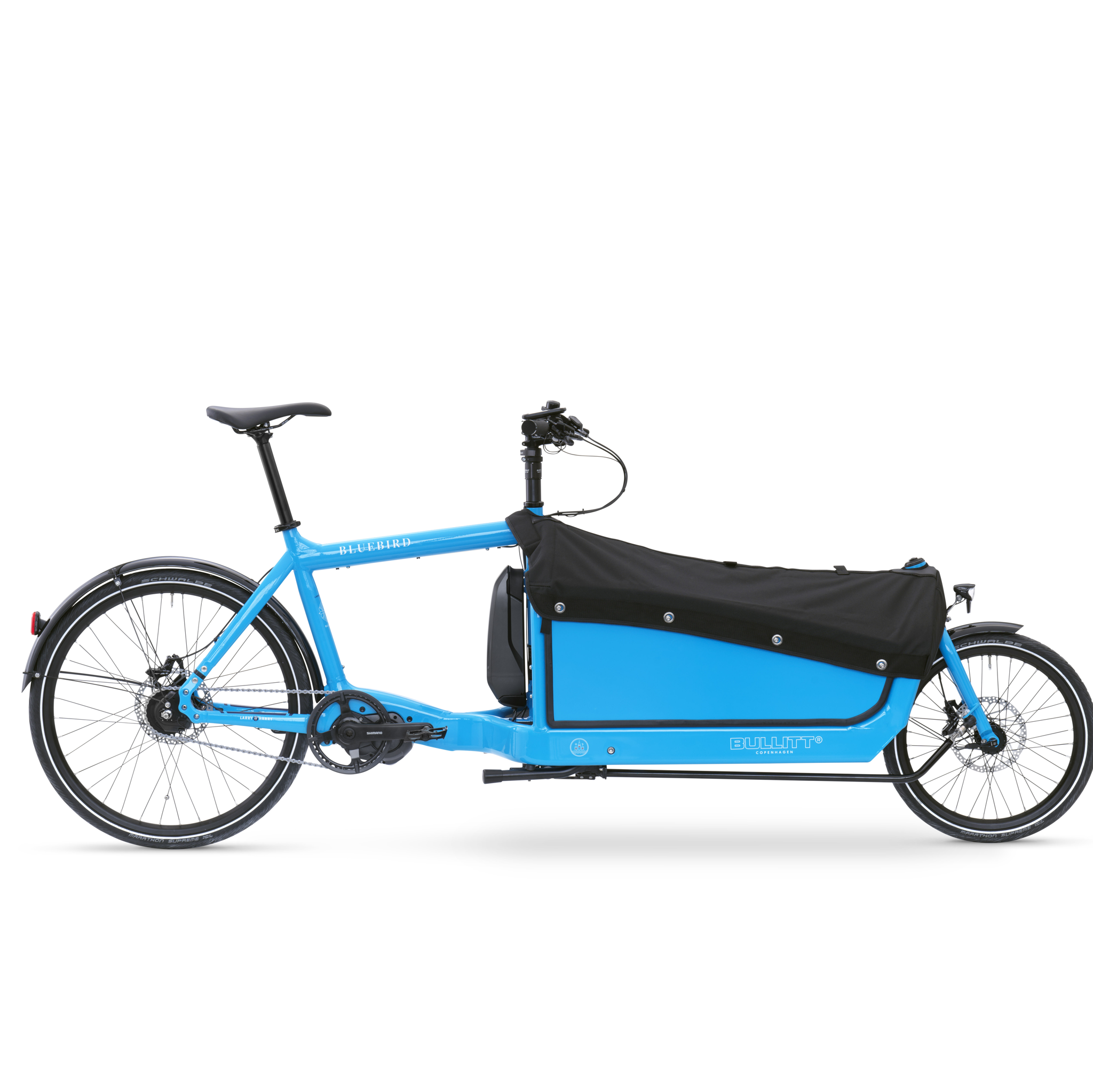 2-hjulig lådcykel