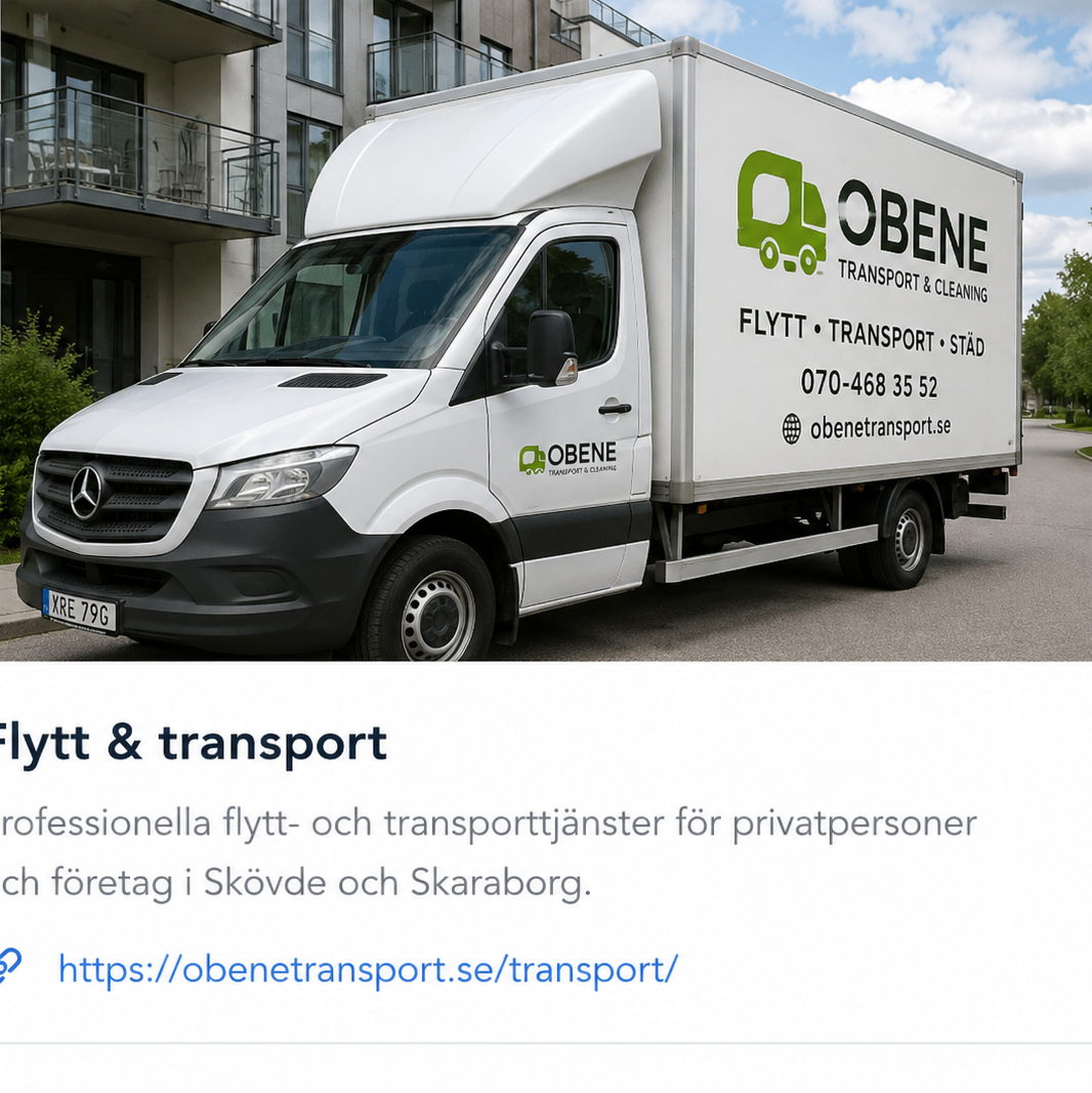 Flytt & transport